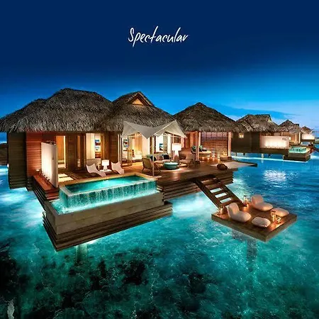 Over The Water Villas Sandals Royalcaribbean